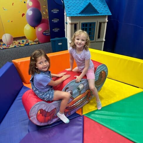 Pre-K indoor play at Milwaukee Yard in Oak Creek WI