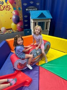 Friday night playroom at Milwaukee Yard