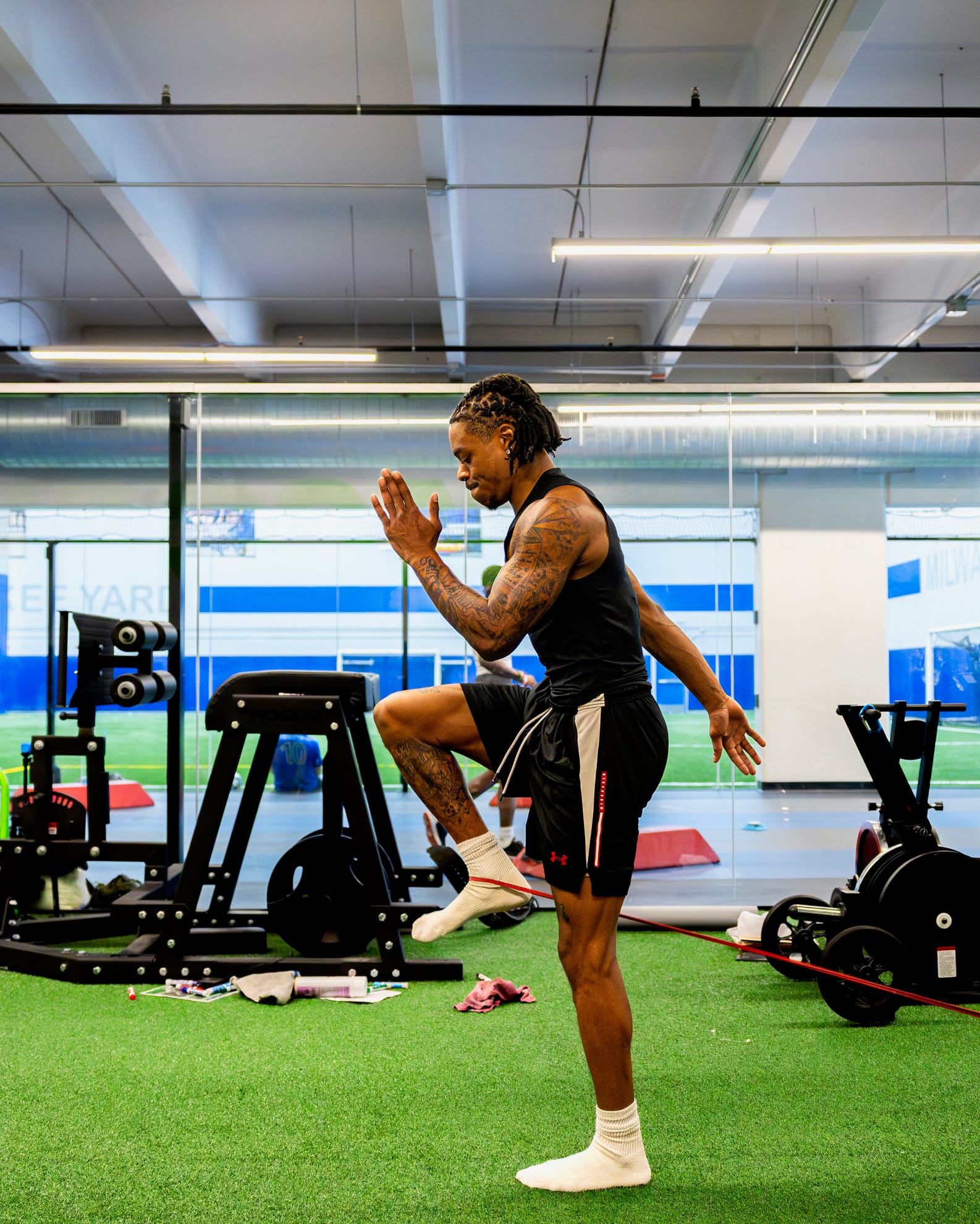 Acceleration Speed School training at Milwaukee Yard Oak Creek WI