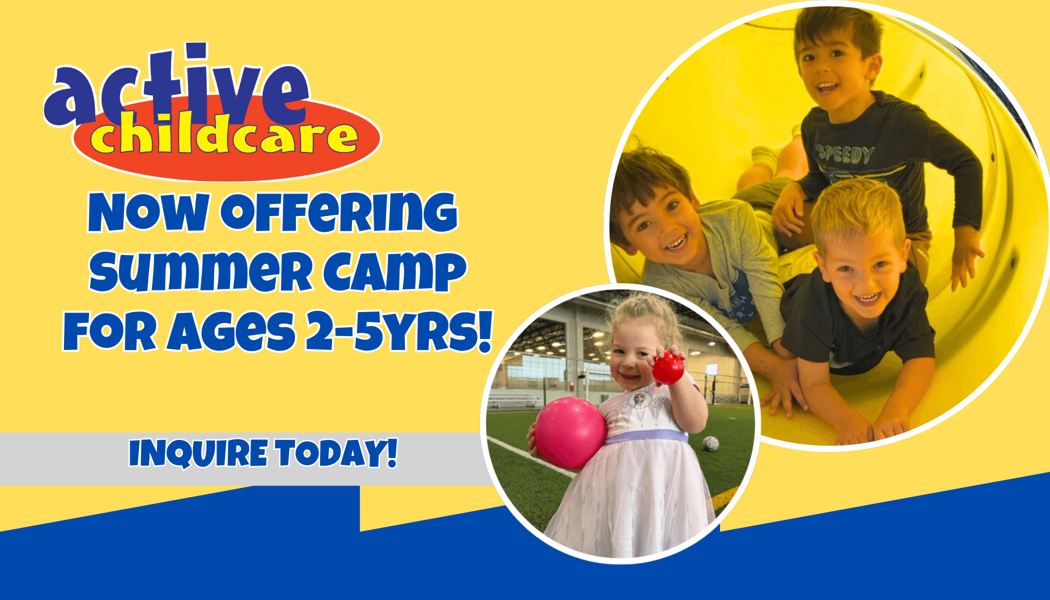 Summer Camp Flier - Summer Camp for ages 2-5yrs