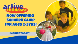 Summer Camp Flier - Summer Camp for ages 2-5yrs