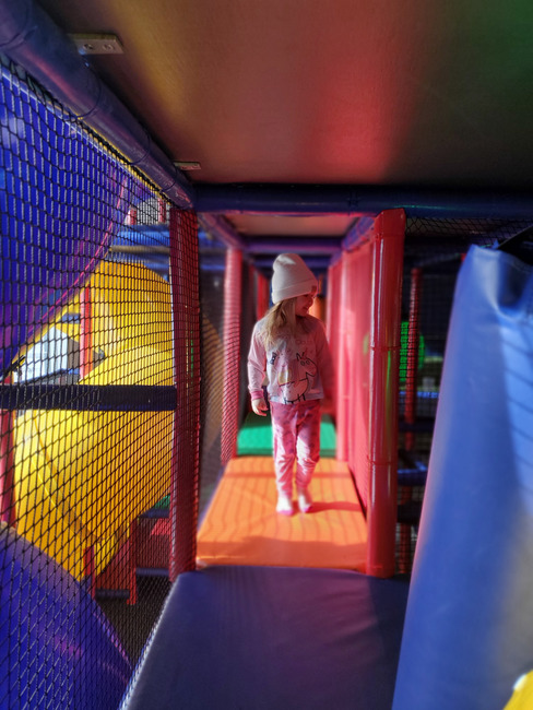 Children playing on 5 level play structure during Active Childcare at Milwaukee Yard in Oak Creek
Wisconsin