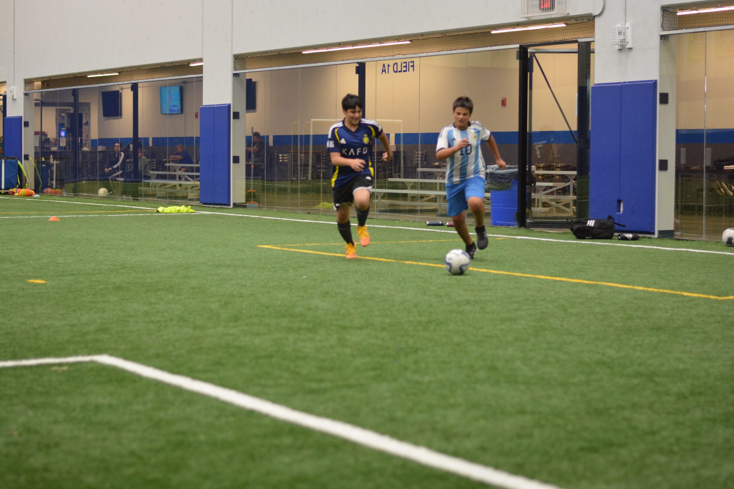 Rec soccer at Milwaukee Yard