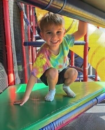 Over the Top birthday fun in the playtower