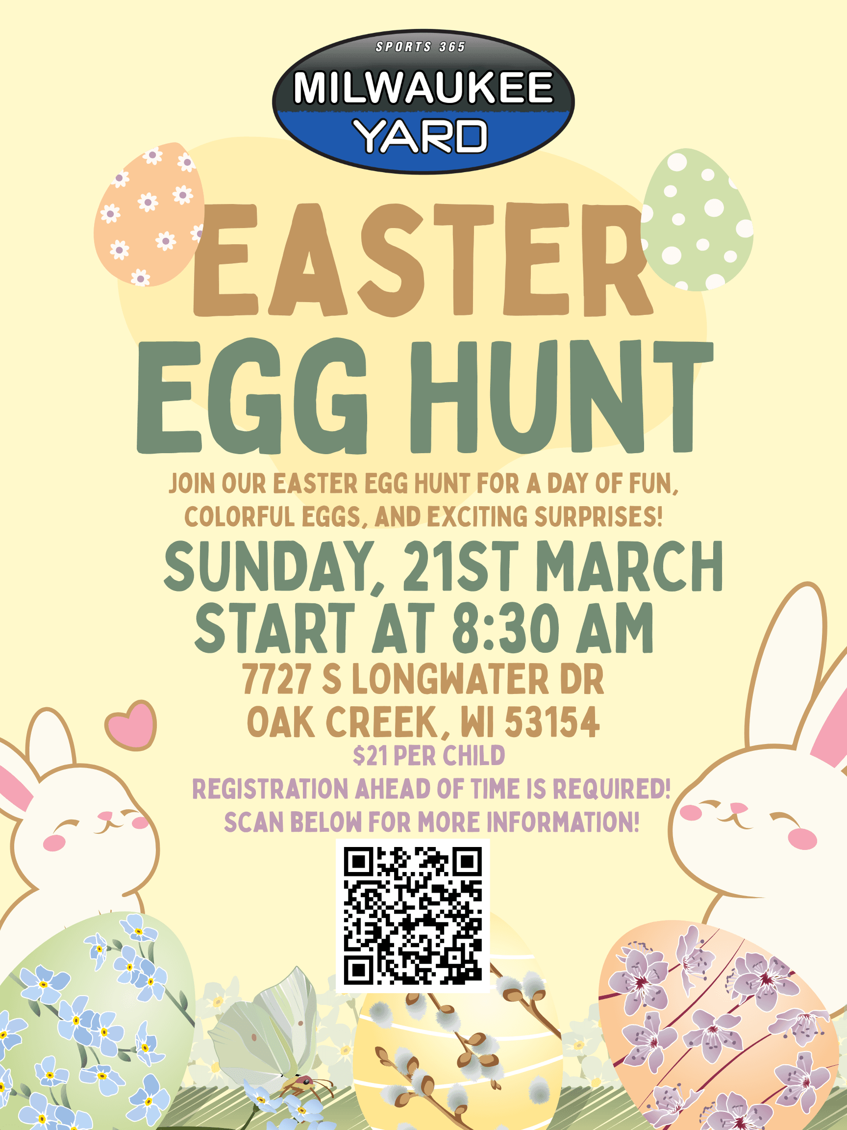 Milwaukee Yard Easter Egg Hunt 2027